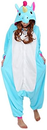 MOBAI Kigurumi Animal Costume Onesie Adults Sleeping Wear Halloween Cosplay M Unicorn