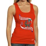 NCAA Florida Gators Ladies Orange Ribbon Tank Top (Small)