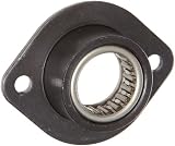 41UCklUEwoL. SL160  Spyraflo BFM 375 NN Non Aligning, Needle Roller Bearing With 2 Bolt Hole, 1/4 Inner Diameter Steel Flange