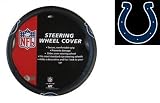 Official NFL License Steering Wheel Cover - Indianapolis Colts