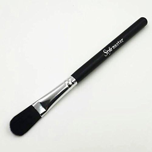 Style Master New Fashina Make up Brush Professional Blending Blusher Foundation Brush Concealer Brush Single Cosmetic Tools Black/silver Color