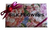 Alchimia Silk Flowers Handmade Single Soap Bar 10.6 Oz. From Italy