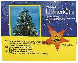 Lichterkette Außen 40 Lampen