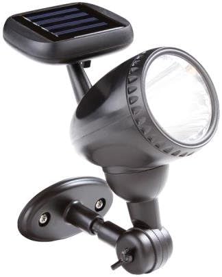 Rethink 155010 Solar Flag Light With 3 Leds, Metal Clamp & Tie Wrap