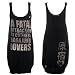 Harajuku Lovers - Fatal Women's Sweater Knit Tank -- Rich Black (M)