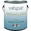 Valspar 027.0002405.007 Medallion 100% Acrylic Interior Latex Semi-gloss Wall And Trim Paint