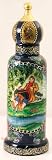 Nesting BOTTLE HOLDER Wine Matryoshka MAGIC HORSE [The top part of this clever bottle 