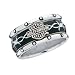 Sterling Silver Harley-Davidson Men's Rumble & Roll Ring