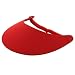 Fabric Foam Sun Visor-Red W36S47E photo