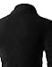 (GD93) Slim Stylish Unbalanced Metallic Leather Point Knitted Cardigan Sweaters Black US 2XL(Tag Size 3XL)