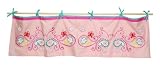 Tadpoles Butterfly Paisley Tie-Top Valance