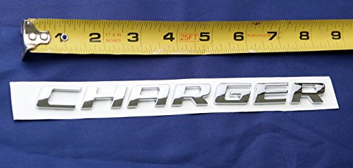 Charger 3D Letters Emblem (Chrome)