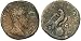 Lucius Verus, 7 March 161 - February 169 A.D., posthumous issue; Orichalcum Sestertius