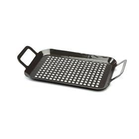 Charcoal Companion Porcelain-Coated Grilling Grid, Small 7-1 4-by-10-3 4-Inch by 