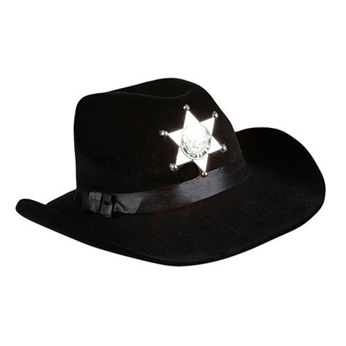 Sheriff Hat Black
