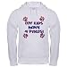 My Kids Have 4 Paws Funny Hooded Sweatshirt by CafePress