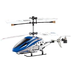 R/C SUPER-MINI IR HELIKOPTER *FLYING FLASH* GYRO BLAU