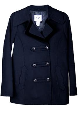 Peacoat with Strap Details