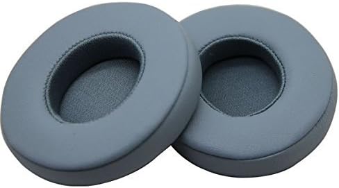 Replacement Earpads Cushion Cover Cup for Beats by Dr. Dre Solo 2.0 Solo 2 Wireless Bluetooth Headphone Grey
