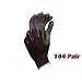 Atlas Fit 370 Black Work Gloves Medium M Case NEW