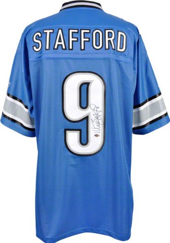 Matthew Stafford Autographed Jersey | Details: Detroit Lions, Authentic, On Field, Reebok
