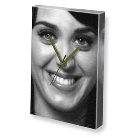 KATY PERRY - Canvas Clock (LARGE A3 - Signed by the Artist) #js004
