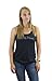 Maid of Honor | Flowy, Silky, Fashionable Racerback Women's Bridal Tank Top-Black,M