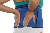 Hotties Soothing Backwrap Microwaveable Heat Wrap For The Relief Of Lower Back Pain - Blue