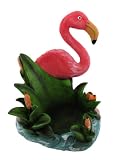 Adorable Pink Flamingo Wine Bottle Holder Hand Painted
