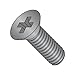 M2-0.4 x 16 mm Machine Screws/Phillips/Flat Head/Steel/Black Oxide / DIN965 (Carton: 3,000 pcs)