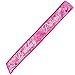 Disney Princess Fabric Sash Birthday Party Costume Accessory Favours (1 Piece), Pink, 44