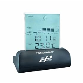 Cole-Parmer Barometer with Digital Thermometer