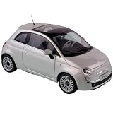 Fiat Nuova 500 White 1:18 Norev Diecast Model