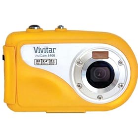 Vivitar ViviCam 8400 8.1 MP 2.4-Inch TFT LCD Screen Underwater Digital Camera