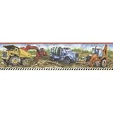 Just for Kids Construction Self-Stick Wall Border