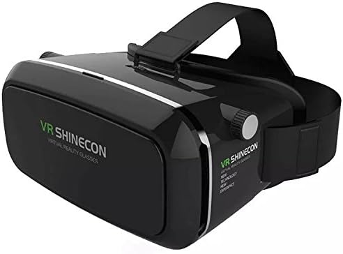 Original OEM VR SHINECON Virtual Reality Headset for iOS and Android Smartphones within 3.5-6 Inches lasses