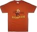 Hee-Haw Donkey Bustin a Gut Burnt Orange T-shirt Tee
