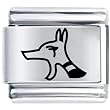 Pugster Egyptian Dog Travel & Flags Italian Charm