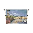 Porto Mer Tapestry Wallhanging Comes With Wall Hanging Rod and Tassels
