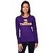 VF LSG NCAA Women's Momentous Long Sleeve Crew Neck T-Shirt with Neck Tape