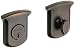 Tools & Hardware : Baldwin 8213.412 Tahoe Deadbolt 2-1/8-Inch Door Prep, Distressed Venetian Bronze