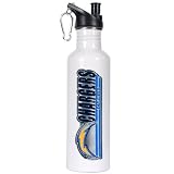 San Diego Chargers - NFL 26oz stainless steel water bottle with Pop-up Spout
