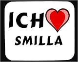 Mauspad mit Ich liebe Smilla Dekoration