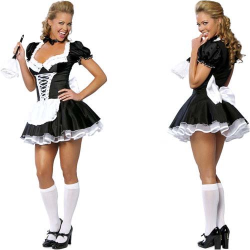Roma Bikini 2 Piece Sexy French Maid Costume
