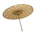 Quasimoon PaperLanternStore.com 32 Inch Orange Polka Dot Paper Parasol Umbrella
