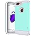 iPhone 7 Plus Case, LK [Armor Shield] Shock Absorbent Dual Layer Hard PC Cover + TPU Inner Hybrid Defender Case For Apple iPhone 7 Plus (Mint)