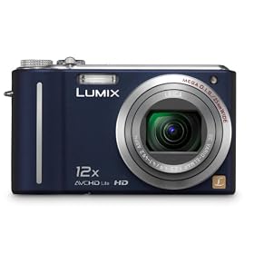 Panasonic Lumix DMC-ZS3 10MP Digital Camera with 12x Wide Angle MEGA Optical Image Stabilized Zoom and 3 inch LCD (Blue)