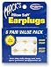 Mack's Pillow Soft Silicone Earplugs, Value Pack 6 Pair.