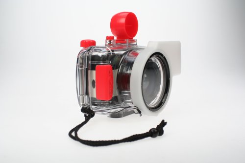 Lomography Fisheye Submarine Case (Clear/Red)