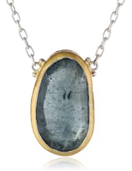 GURHAN "Elements" Moss Aqua Necklace, 18"